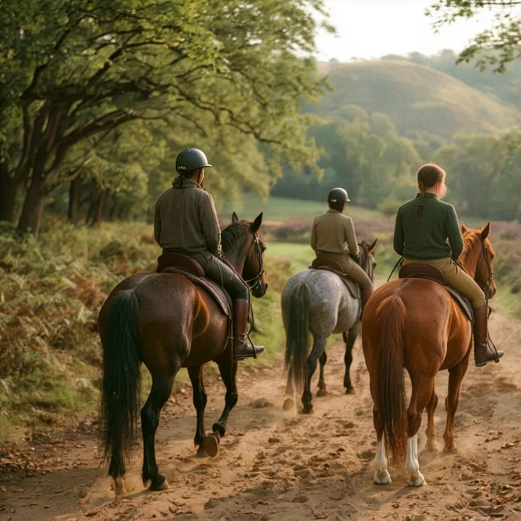 Balade à cheval en Haute-Vienne, autour de Verneuil-sur-Vienne
